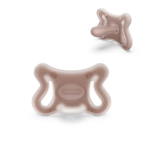 Suavinex, Ciuccio Neonato Zero Zero Tettarella Simmetrica Sx Pro Bambini Da -2 A 2 Mesi, Ipoallergenico, Per Pelli Sensibili, Silicone Delicato, Rispe