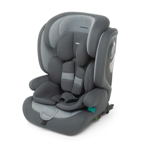 Foppapedretti Seggiolino Auto Tender I-Size Da 76 E 150 Cm Di Altezza, Test Di Impatto Laterale Safe Body Protection, Doppia Omologazione (Con E Senza
