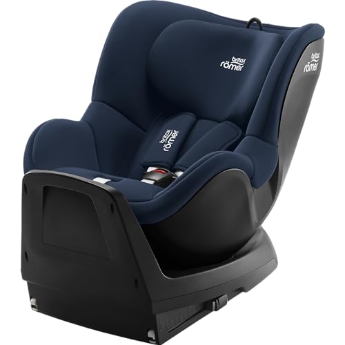 Britax Römer Seggiolino Auto Dualfix Plus Girevole A 360°, Con Inserto Neonato E Sistema Di Fissagio Isofix, Bambini Da 40-105 Cm (I-Size), Dalla Nasc