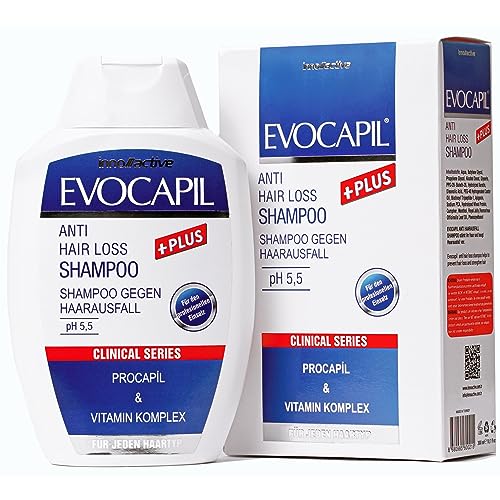 Evocapil - Vitamine Per Capelli – Shampoo Per Capelli Da 300 Ml Con Cheratina, Biotina, Proteine E Aminoacidi