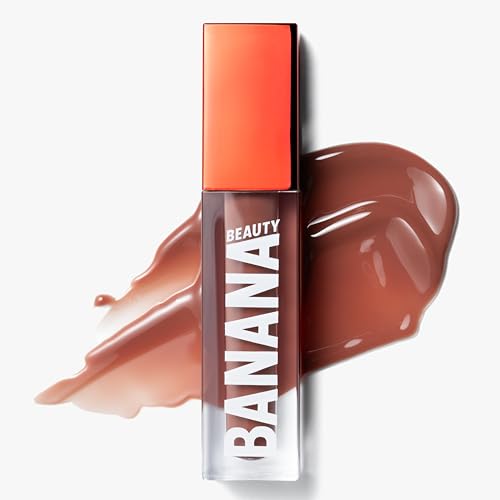 Banana Beauty Spritz O'Clock! Plumping Lip Gloil – Lipgloss, Olio E Lip Plumper 3 In 1 – Lucidalabbra Volumizzante – Vegan – Tonalità Nude – Note Esti