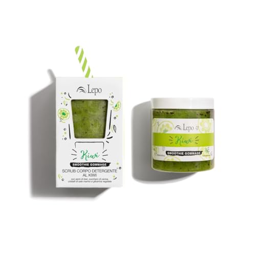 Lepo | Kiwi Smoothie Gommage 250 Ml, Scrub Corpo Energizzante Al Kiwy