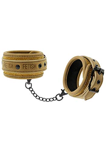 Fetish Submissive Origen Manette Tobillos Pelle Vegano