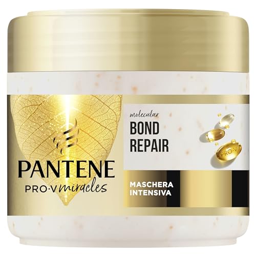 Pantene Molecular Bond Repair Maschera Per Capelli Con Biotina, 300Ml