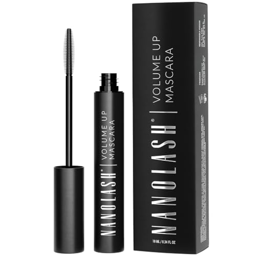 Mascara Volumizzante Nanolash 10 Ml - Infoltimento E Messa In Risalto Delle Ciglia, Aumento Del Volume, Mascara Nero