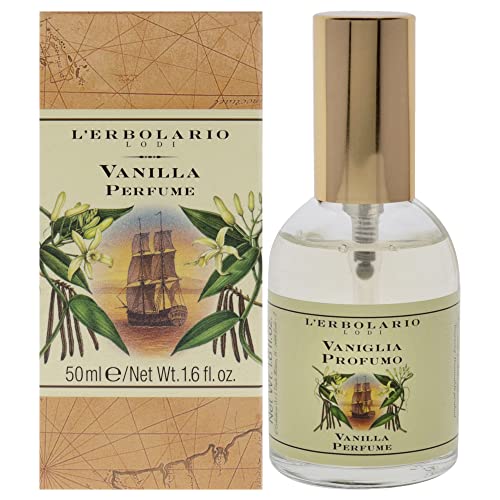 Lerbolario Perfume Vanilla, 50 Ml, Confezione Da 1, 1