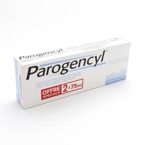 Parogencyl Prevention Gencives Lot De 2 X 75 Mkl