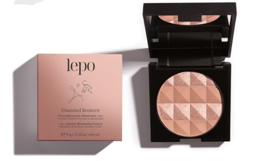 Lepo Terra Abbronzante Illuminante 2 In 1 Con Olio Di Jojoba Ed Estratto Di Ippocastano N. 21 Bronze