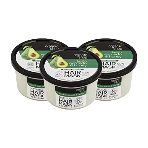 Organic Shop Maschera Capelli Avocado E Miele 250Ml