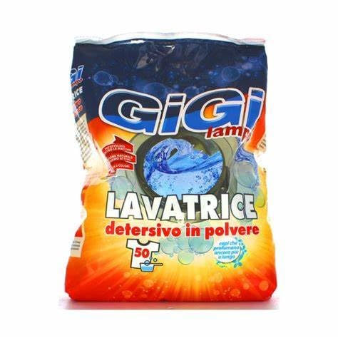 Webazar Gigi Lampo Detersivo Bucato Lavatrice In Polvere Ricarica 50 Lavaggi