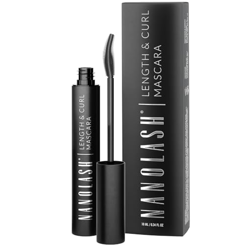 Mascara Allungante E Incurvante Nanolash 10 Ml - L'Effetto Di Ciglia Perfettamente Lunghe E Perfettamente Arricciate, Mascara Allungante E Incurvante,
