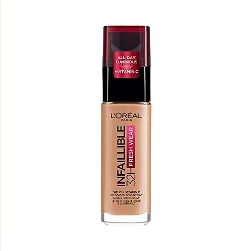 Loréal Paris Infalible 24H Fresh Wear Base De Maquillaje Tono 260, Soleil Dore