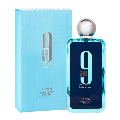 Afnan 9Am Dive Eau De Parfum Spray Per Unisex, 96,4 G