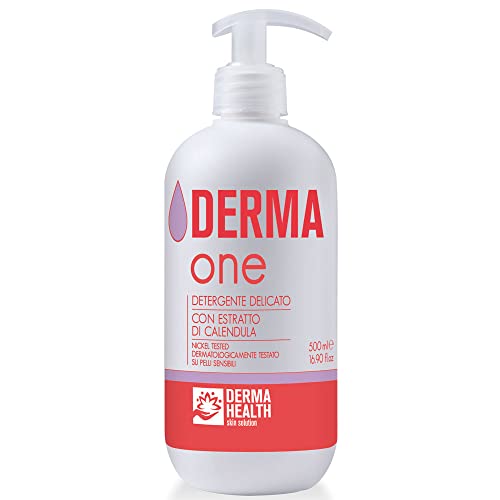 Derma One Detergente Viso Delicato Per L’Igiene Intima E Del Corpo Con Estratto Di Calendula. Sapone Viso Delicato E Gel Detergente Viso Ideale Anche