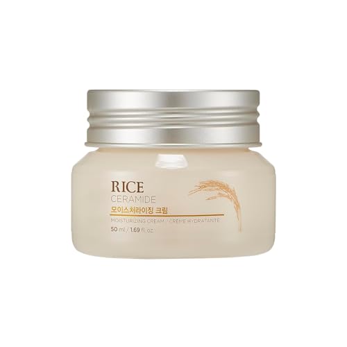 The Face Shop Crème Hydratante Eclaircissante Au Riz Rice Céramide Cream 50Ml