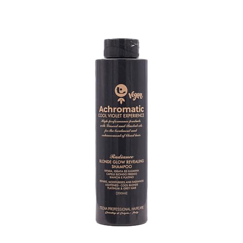 Tecna Achromatic Blonde Glow Revealing Shampoo 200Ml - Shampoo Antigiallo