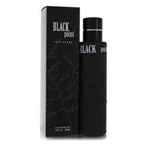 Yzy Perfume Black Point Pour Homme - Eau De Parfum Spray Da Uomo, 96,4 G