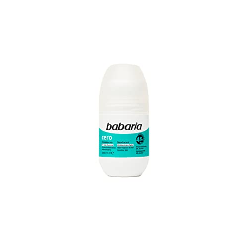 Cero Babaria - Desodorante Rollon 0% Sales Aluminio - Desodorante Pieles Sensibles - Antitranspirante - 50Ml