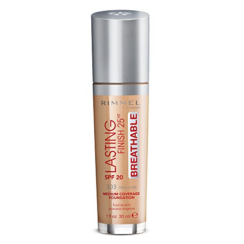 Rimmel, Fondotinta Lasting Finish Breathable, 30 Ml (Etichetta In Lingua Italiana Non Garantita)
