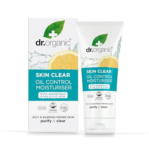 Dr. Organic Crema Idratante Viso, Skin Clear, 50 Ml