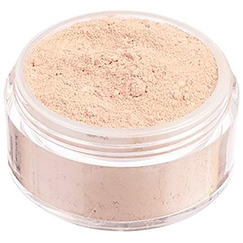 Neve Cosmetics Fondotinta Minerale In Polvere High Coverage Coprente, Adatto A Pelli Da Normali A Grasse | "Dark Warm"