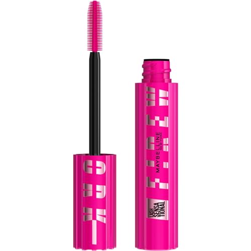 Maybelline New York, Mascara Volumizzante, Definizione E Apertura Ciglia Per Ciglia, Con Pro Vitamina B5, Ciglia Sensazionali Firework, Tonalità: Nero