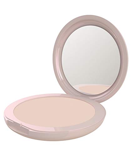 Neve Cosmetics Cipria Flat Perfection Compatta Impalpabile E Trasparente Con Specchietto Incorporato | "Fluffy Matte"