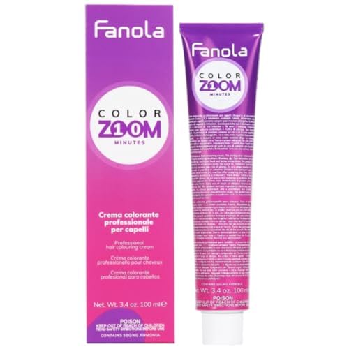 Crema Colore Per Capelli 100 Ml Colorzoom 10 Minuti 4.0 Castano-Fanola
