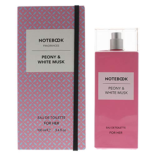 Notebook Eau De Toilette Peony & White Musk. Profumo Da Donna Fruttato E Floreale - 100 Ml