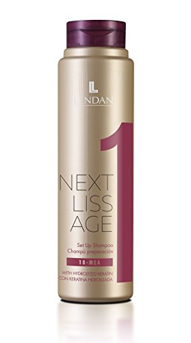 Lendan - Shampoo Senza Solfati E Senza Parabeni - Next Liss Age - 300 Ml - Fase 1 Confezione Manutenzione - Shampoo Preparazione Processo Di Lisciatur