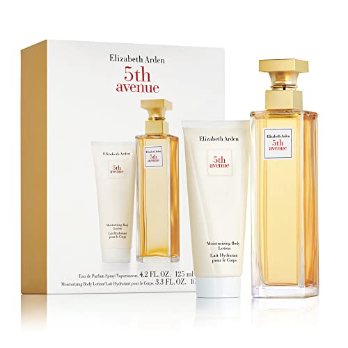 Elizabeth Arden - 5Th Avenue, Set Regalo Donna: Eau De Parfum: Eau De Parfum 125 Ml + Crema Corpo 100 Ml, Cofanetto Regalo Per Donna