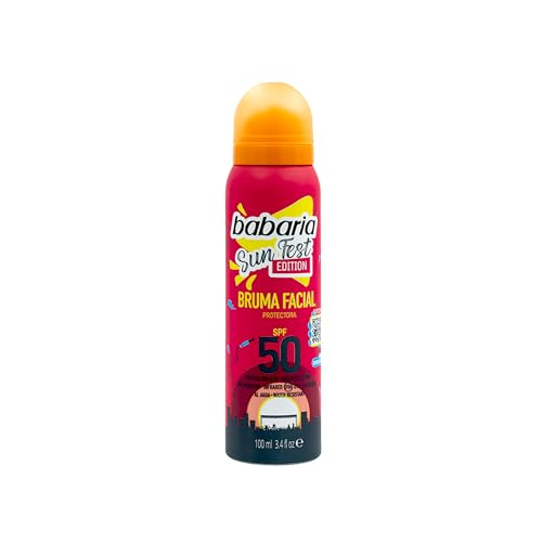 Babaria - Crema Viso Spf 50 Edizione Limitata Sunfest - 100 Ml | Protezione Solare Viso Avanzata | Idratazione E Freschezza Istantanea Per Tutti I Tip