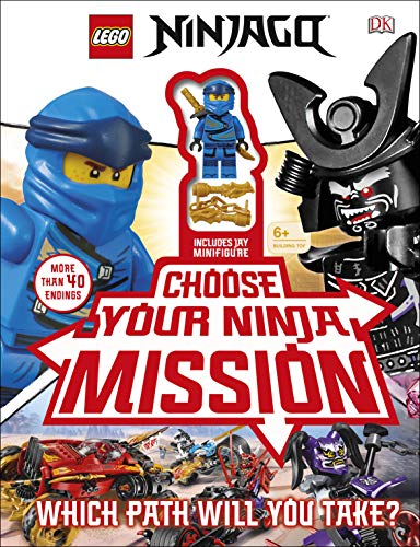 Lego Ninjago Choose Your Ninja Mission: With Ninjago Jay Minifigure