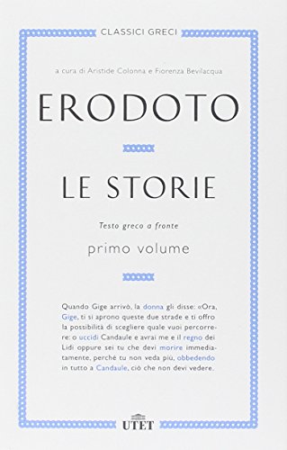 Le Storie. Testo Greco A Fronte. Con E-Book [2 Volumi]: Le Storie. Testo Greco A Fronte. Con E-Book: 1 [2 Volumi]: Vol. 1