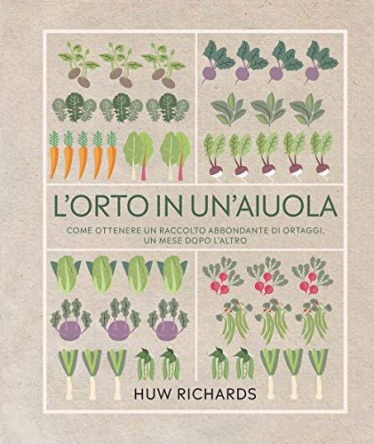 L'Orto In Un'Aiuola. Come Ottenere Un Raccolto Abbondante Di Ortaggi, Un Mese Dopo L'Altro. Ediz. Illustrata