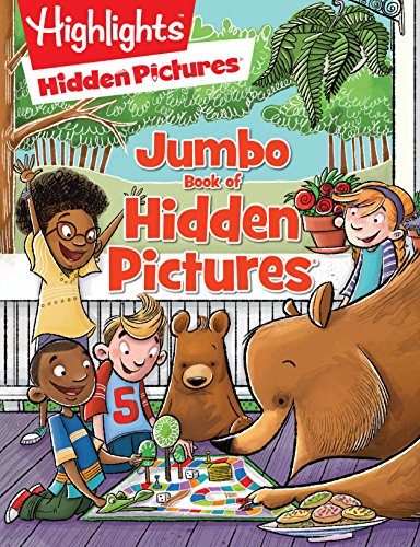 Jumbo Book Of Hidden Pictures: Jumbo Activity Book, 200+ Seek-And-Find Puzzles, Classic Black And White Hidden Pictures Puzzles, Highlights Puzzle Boo
