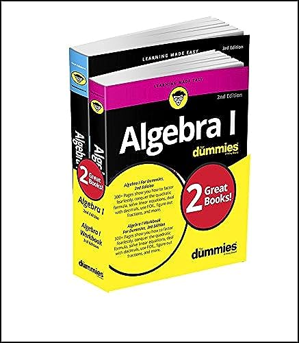 Algebra I For Dummies