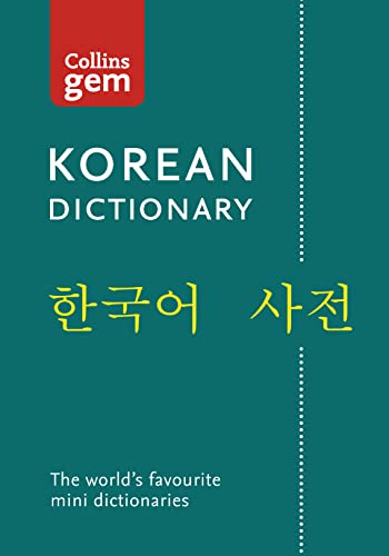 Collins Korean Gem Dictionary: The World'S Favourite Mini Dictionaries (Collins Gem) [Lingua Inglese]