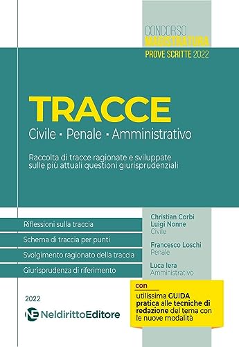 Tracce Concorso Magistratura 2022: Civile, Penale E Amministrativo