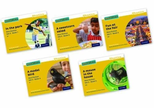 Yellow Set 5 Non-Fiction Books (Mixed Pack Of 5)
