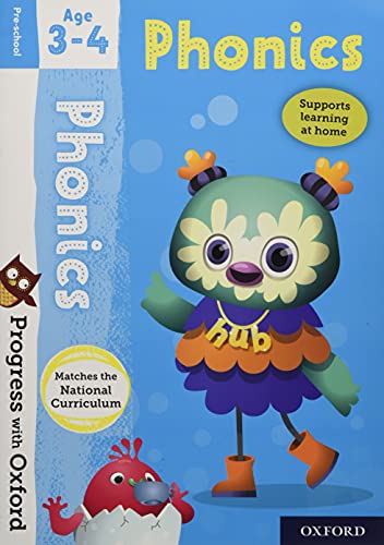 Progress With Oxford: Phonics Age 3-4 - Prepare For School With Essential English Skills
