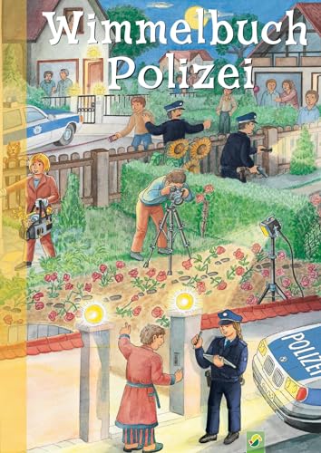 Wimmelbuch Polizei Für Kinder Ab 3 Jahren: Großformat, Stabile Pappe Für Die Kleinsten