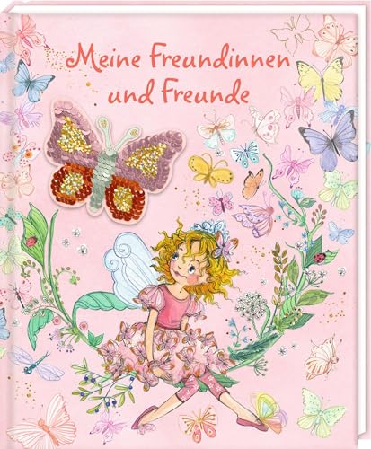 Meine Freundinnen Und Freunde: Freundebuch - Mit Wendepailletten-Patch (Pr.Lillifee)