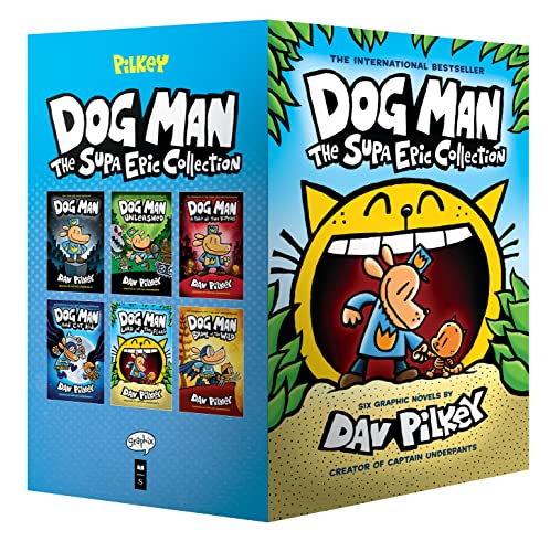 Dog Man The Supa Epic Collection: Dog Man / Dog Man Unleashed / Dog Man A Tale Of Two Kitties / Dog Man And Cat Kid / Dog Man Lord Of The Fleas / Dog