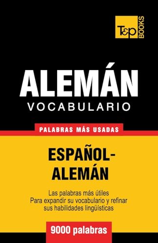 Vocabulario Español-Alemán - 9000 Palabras Más Usadas: 18