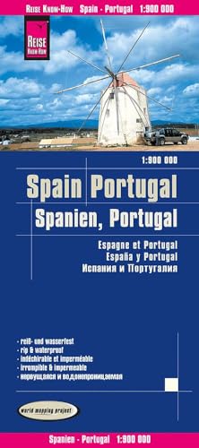 Reise Know-How Landkarte Spanien, Portugal 1:900.000: Reiß- Und Wasserfest (World Mapping Project)