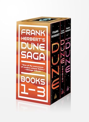 Frank Herbert'S Dune Saga 3-Book Boxed Set: Dune, Dune Messiah, And Children Of Dune