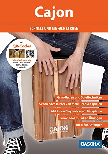 Cajon - Schnell Und Einfach Lernen: Schneller Lernerfolg Durch Lernvideos Und Playbacks Über Qr-Code