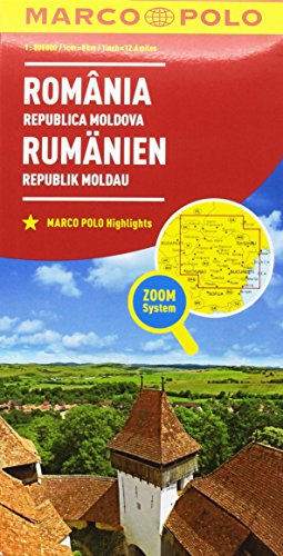 Romania, Repubblica Moldova 1:800.000