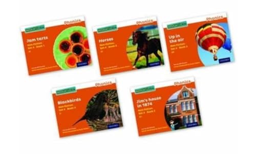 Orange Set 4 Non-Fiction Books (Mixed Pack Of 5)